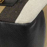 Burberry Black Canvas Check Small Baildon Messenger Bag Handbags Burberry