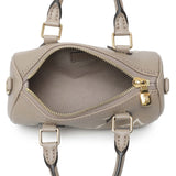 Louis Vuitton Tourterelle Grey/Cream Empreinte Giant Monogram Nano Speedy Handbags Louis Vuitton