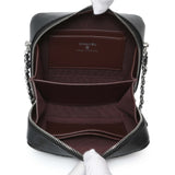Chanel Black Quilted Caviar CC Vanity Case with Chain Handbags Chanel