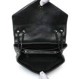 Saint Laurent Black Calfskin Y Quilted Monogram Small Loulou Chain Satchel Handbags Saint Laurent