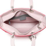 Christian Dior Lambskin Cannage Tri Color Large Lady Dior Handbags Christian Dior