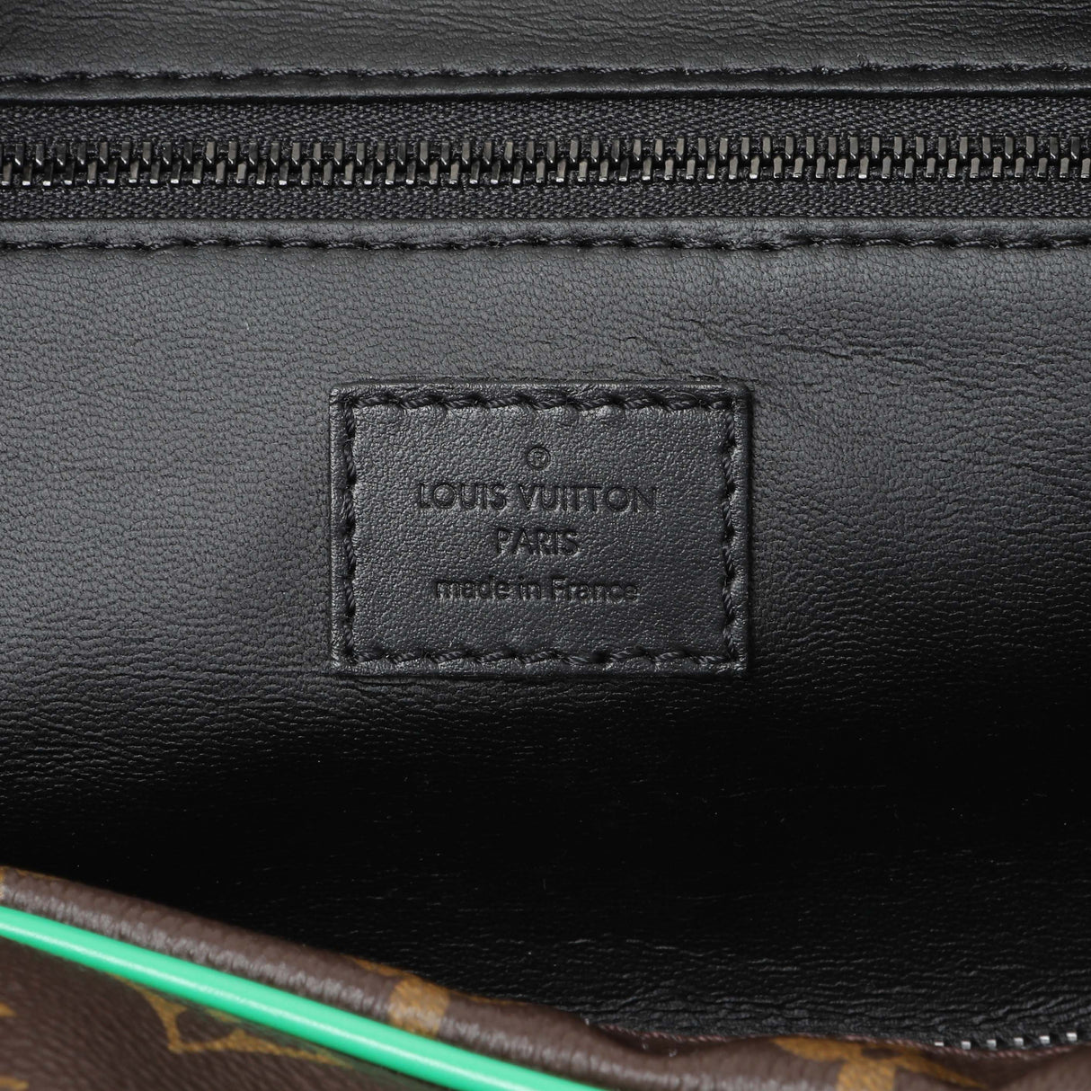 Louis Vuitton Green Monogram Macassar Dopp Kit Toilet Pouch Accessories Louis Vuitton