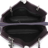 Chanel Purple Iridescent Caviar Quilted Chic Shopping Tote Handbags Chanel