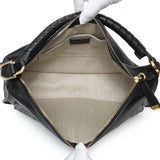 Chloe Black Grained Calfskin Small Marcie Shoulder Bag Handbags Chloe