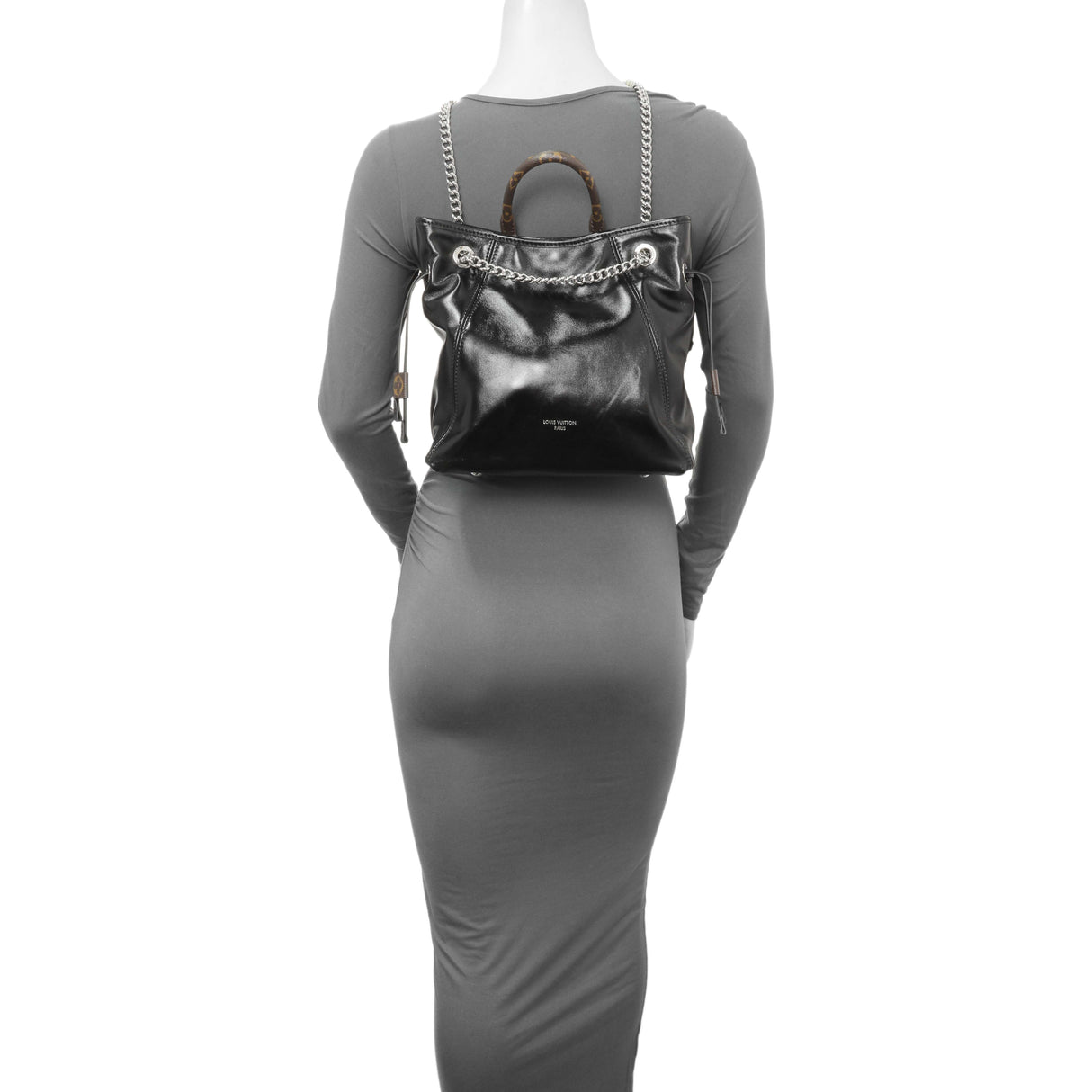 Louis Vuitton Black Lambskin Off Duty Backpack Vibe Handbags Louis Vuitton