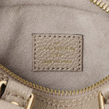Louis Vuitton Tourterelle Grey/Cream Empreinte Giant Monogram Nano Speedy Handbags Louis Vuitton