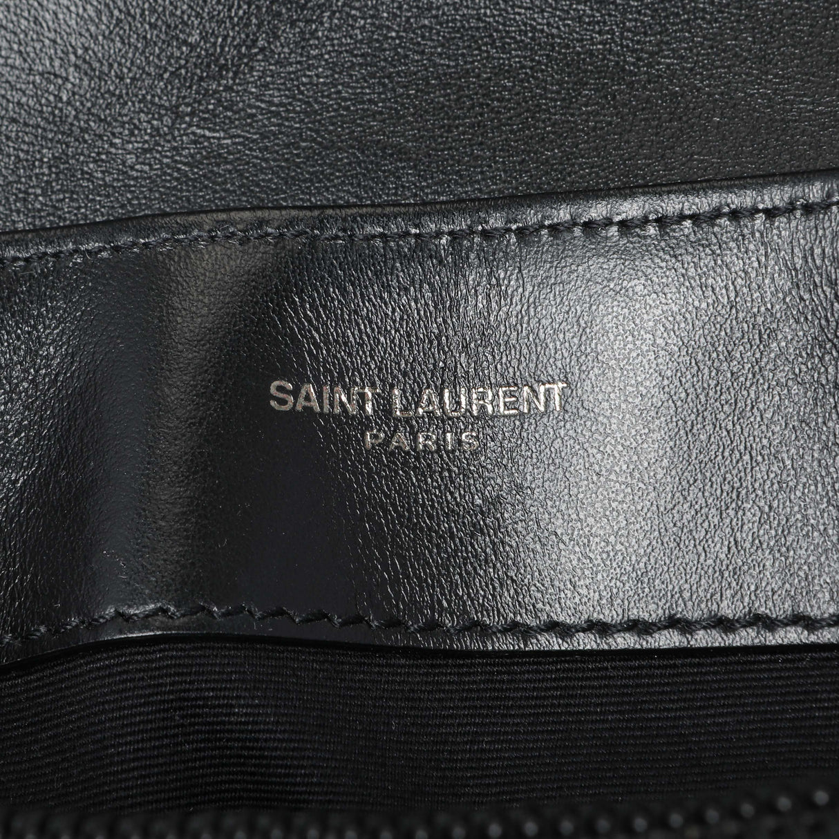 Saint Laurent Black Calfskin Y Quilted Monogram Small Loulou Chain Satchel Handbags Saint Laurent