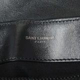 Saint Laurent Black Calfskin Y Quilted Monogram Small Loulou Chain Satchel Handbags Saint Laurent