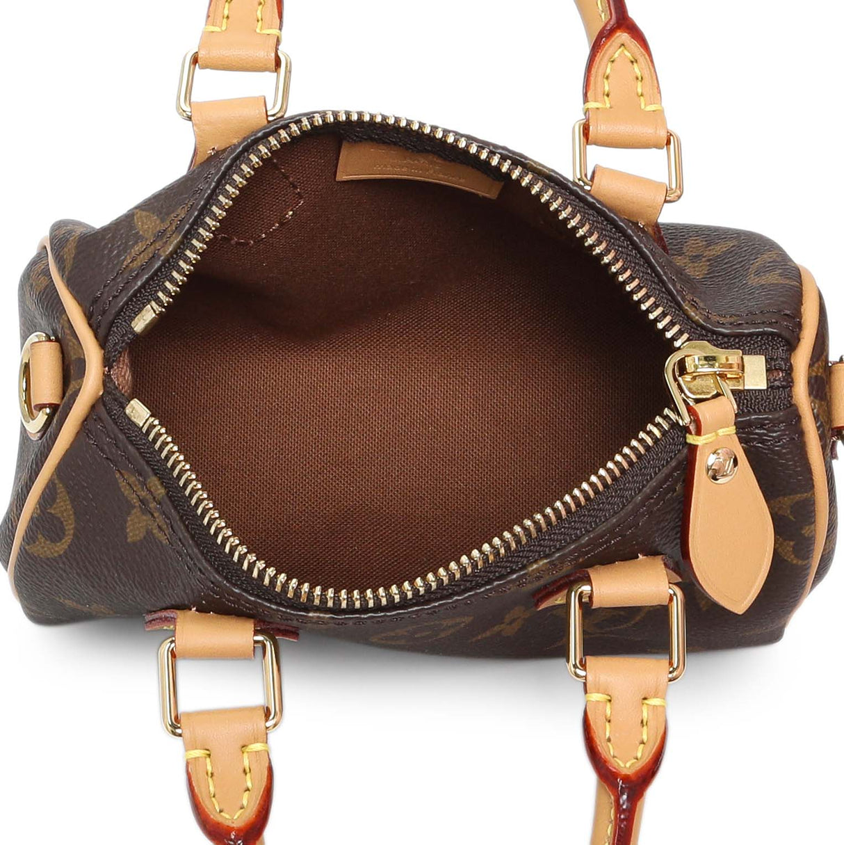 Louis Vuitton Monogram Nano Speedy Handbags Louis Vuitton