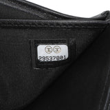 Chanel Black Caviar Quilted Compact Boy Wallet Accessories Chanel