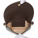 Gucci GG Supreme Monogram Web Mini Ophidia Flap Shoulder Bag Handbags Gucci