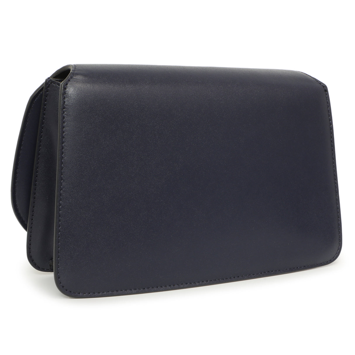 Salvatore Ferragamo Navy Calfskin Vela Crossbody Bag