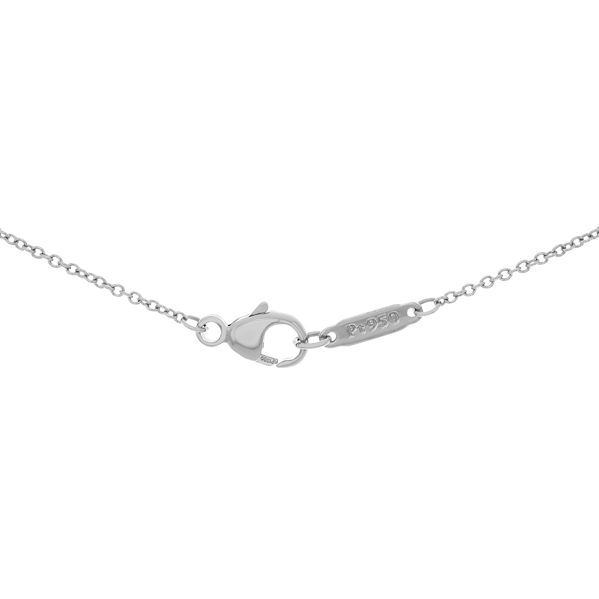 Tiffany & Co. Platinum Diamond Victoria Key Cluster Pendant