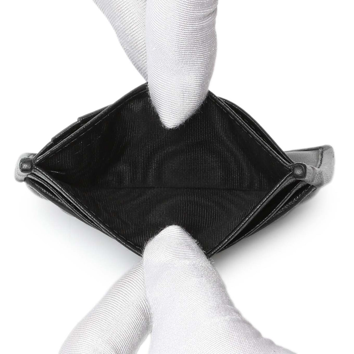 Miu Miu Black Nappa Matelasse Card Case Accessories Miu Miu