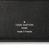 Louis Vuitton Black Taiga Multiple Wallet