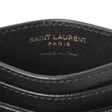 Saint Laurent Grain De Poudre Matelasse Chevron Monogram Card Case Accessories Saint Laurent