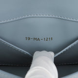 Christian Dior Blue Grey Smooth Calfskin Micro 30 Montaigne Flap Handbags Christian Dior