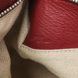 Loewe Burgundy Calfskin Small Puzzle Bag