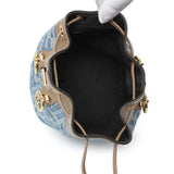 Fendi Denim Mini Mon Tresor Bucket Bag Handbags Fendi