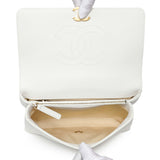 -6 items Wed June 24 ⬆️- Chanel White Quilted Caviar Chic Affinity Flap Handbags Chanel