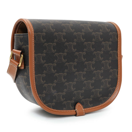 Celine Tan Triomphe Canvas Medium Folco Bag Handbags Celine