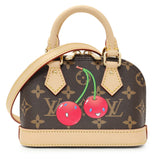 Louis Vuitton X Takashi Murakami Cerises Nano Alma Handbags Louis Vuitton