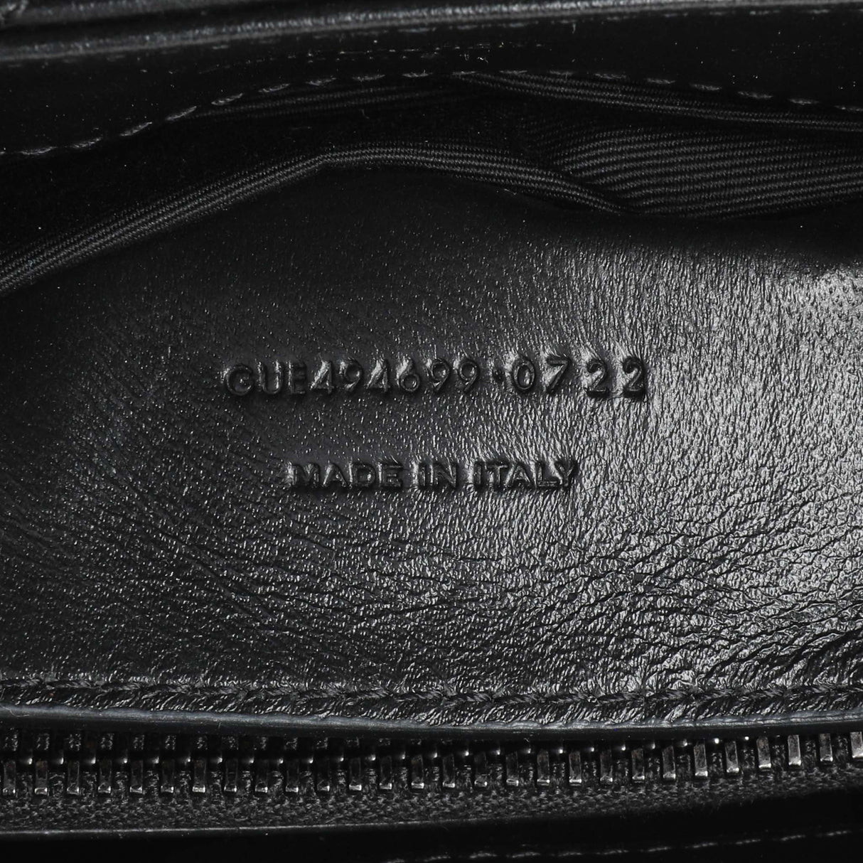 Saint Laurent Black Calfskin Y Quilted Monogram Small Loulou Chain Satchel