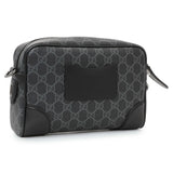 Gucci GG Supreme Monogram Calfskin Emblem Small Crossbody Handbags Gucci
