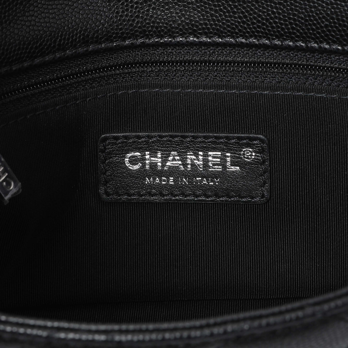Chanel Black Caviar Quilted My Everything Small Flap Handbags Chanel