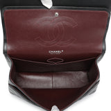 Chanel Black Quilted Lambskin Jumbo Double Flap Handbags Chanel