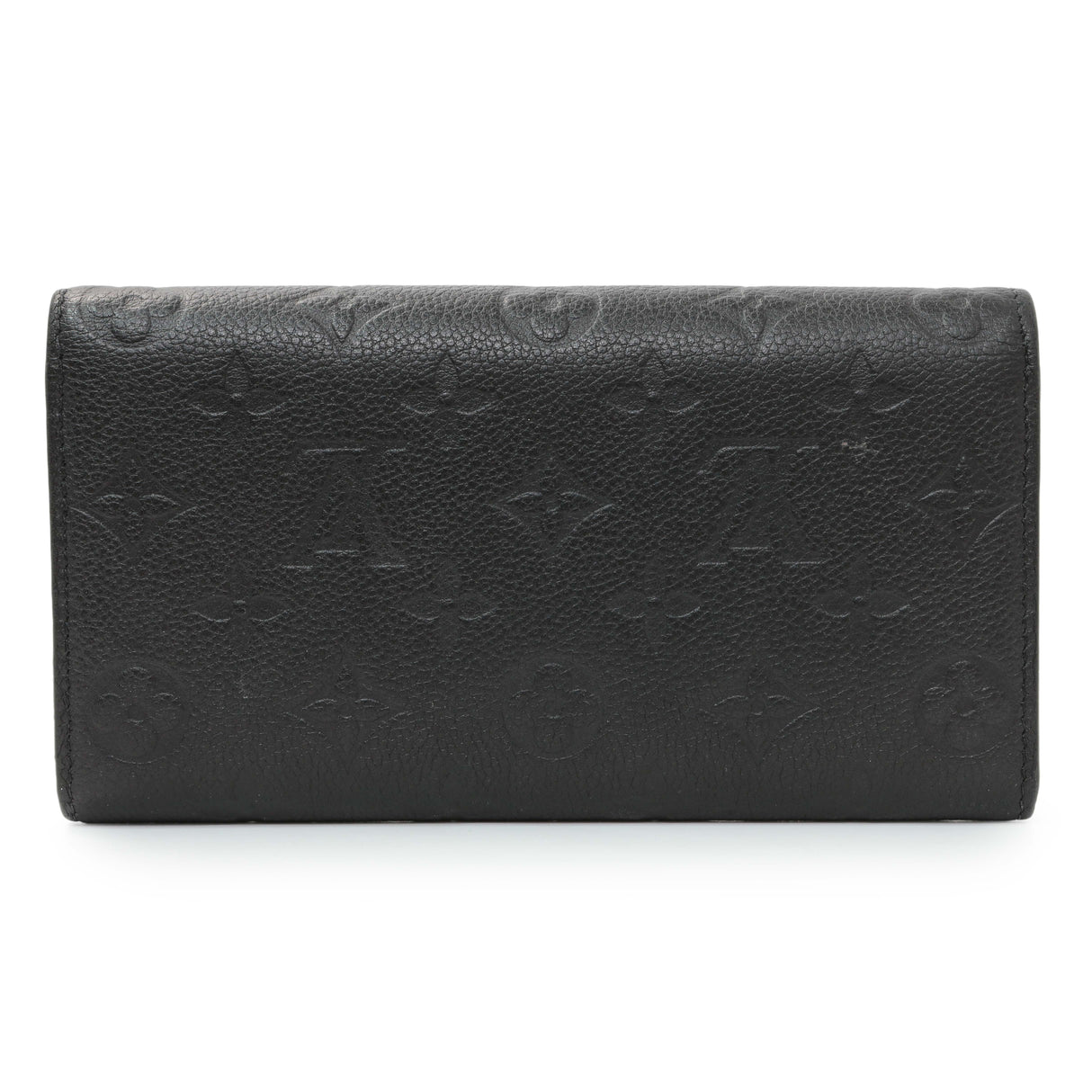 Louis Vuitton Black Monogram Empreinte Sarah Wallet Accessories Louis Vuitton