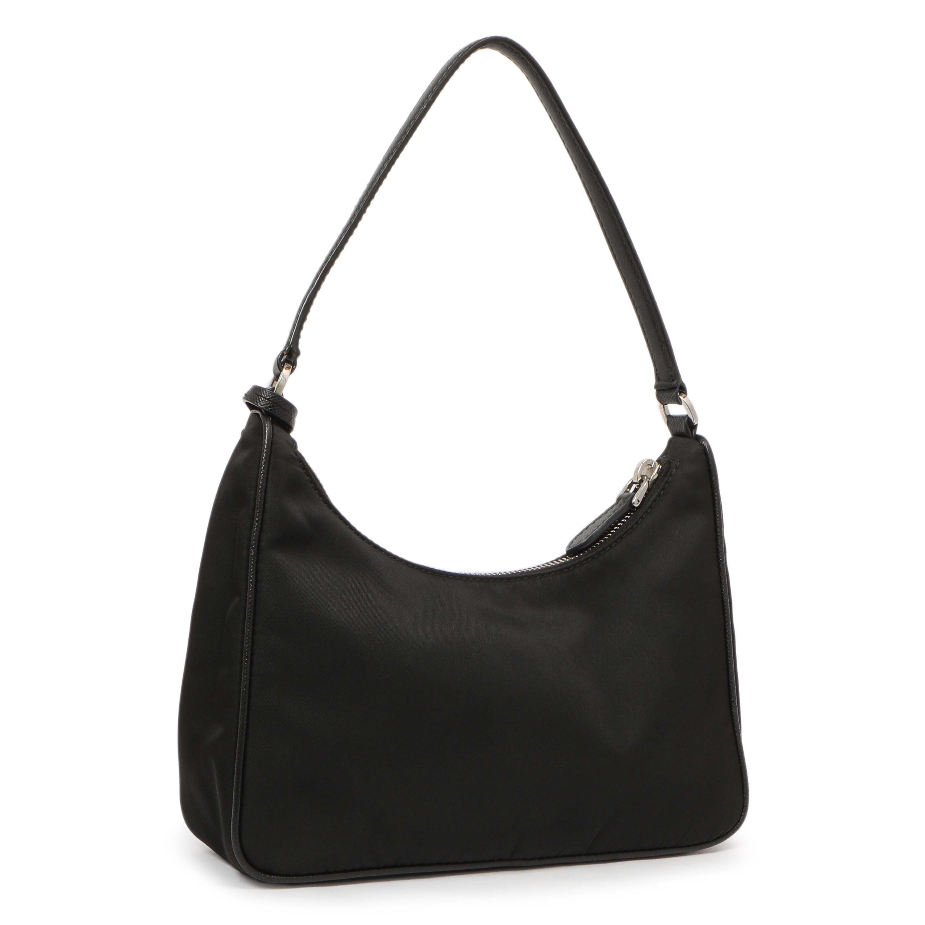 Prada Black Re-Nylon Mini Re-Edition 2005 – Modaselle Prada Black Re-Nylon Mini Re-Edition 2005 – Modaselle