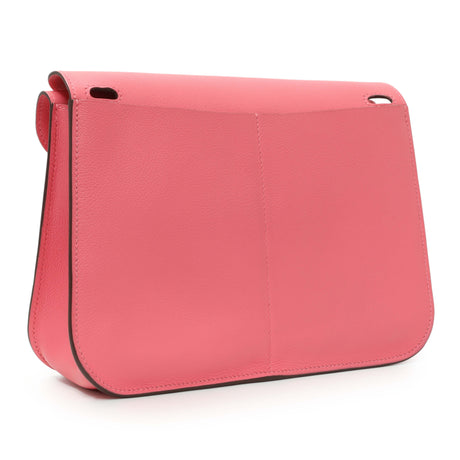 Hermes Rose Azalee Evercolor Halzan 25 Handbags Hermes