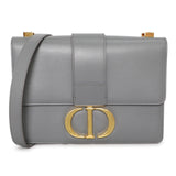 Christian Dior Grey Smooth Calfskin 30 Montaigne Flap