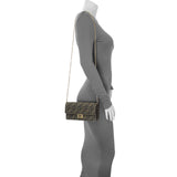 6 items⬆️Fendi FF Jacquard Baguette Wallet on Chain Handbags Fendi