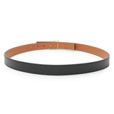 Loewe Black Tan Calfskin Anagram Belt Accessories Loewe
