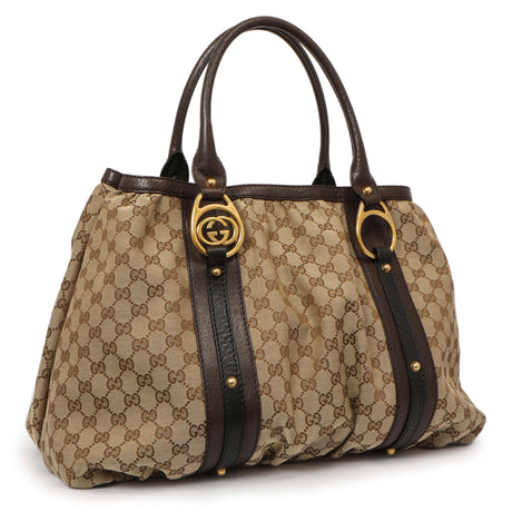 Gucci Monogram Interlocking Icon Tote