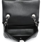 Chanel Black Quilted Lambskin Mini Rectangular Flap Handbags Chanel