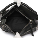 Loewe Black Calfskin Medium Zipper Puzzle Bag