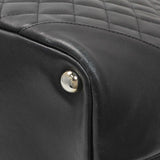 Chanel Black Quilted Cambon Tote Large Handbags Chanel
