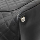 Chanel Black Quilted Cambon Tote Large Handbags Chanel