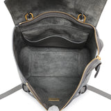 Celine Grey Grained Calfskin Micro Belt Bag Handbags Celine