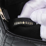 Christian Dior Black Cannage Small Lambskin Lady D-Joy Modaselle