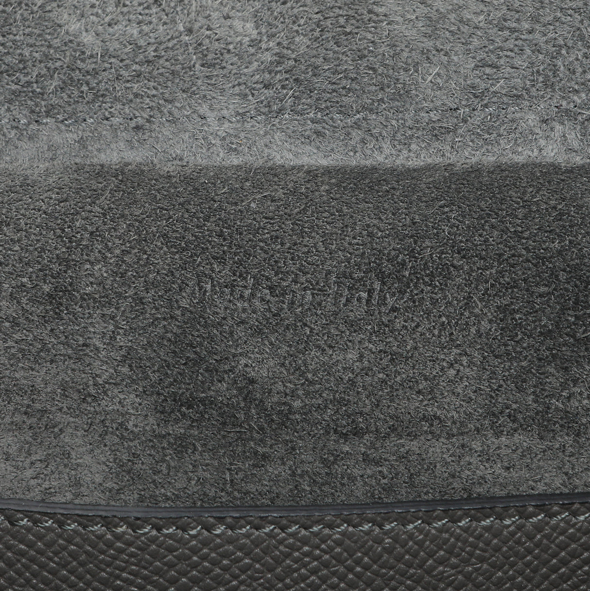 Celine Grey Grained Calfskin Micro Belt Bag Handbags Celine