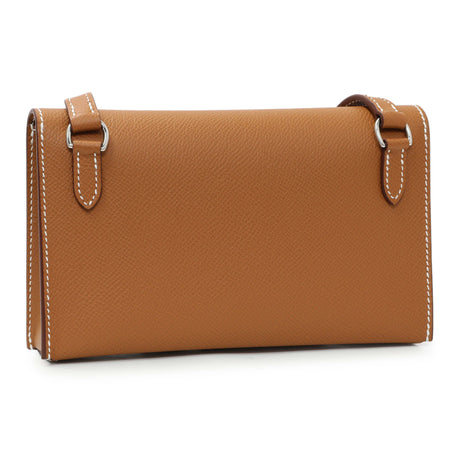 Hermes Gold Epsom Hermesnap Wallet Handbags Hermes