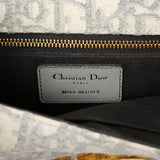 Christian Dior Grey Oblique 30 Montaigne Flap Bag