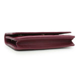 Chanel Purple Lambskin Quilted Wallet On Chain Handbags Chanel