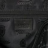 Gucci Black Guccissima Messenger Bag