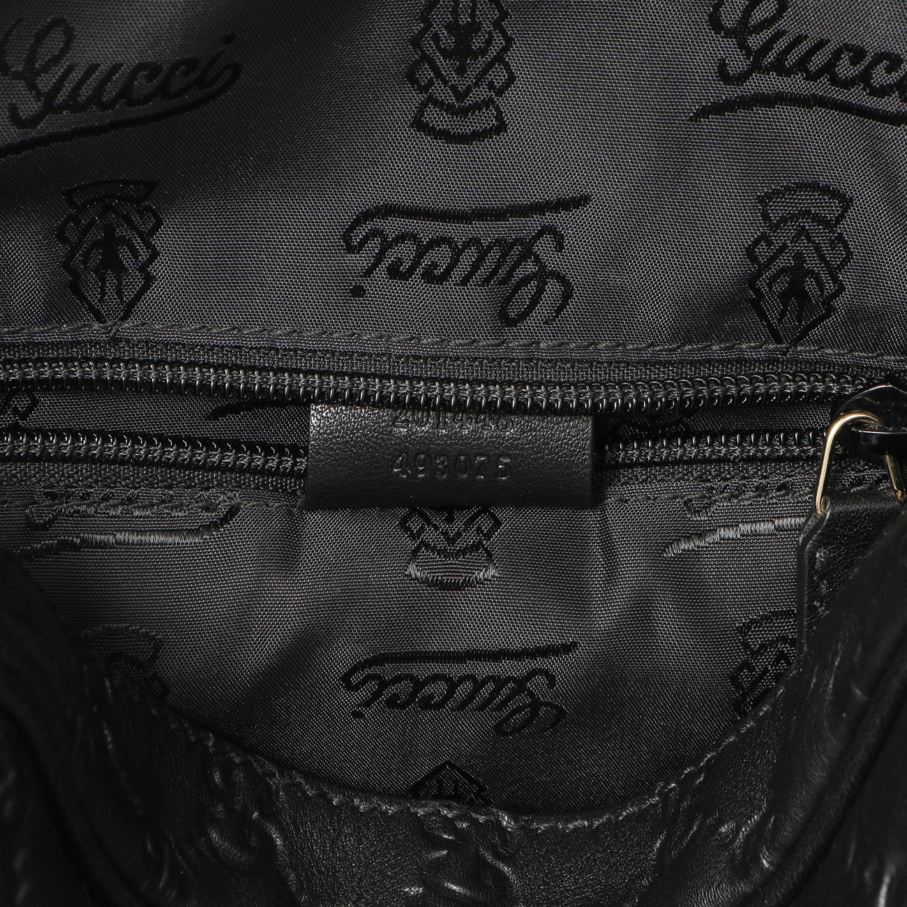 Gucci Black Guccissima Messenger Bag – Modaselle