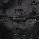 Gucci Black Guccissima Messenger Bag